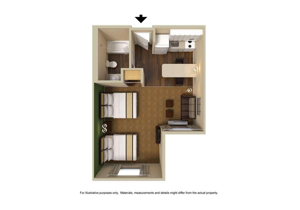 美国长住酒店 - 丹佛 - 科技中心南 - 格林伍德村 世纪市 客房 照片